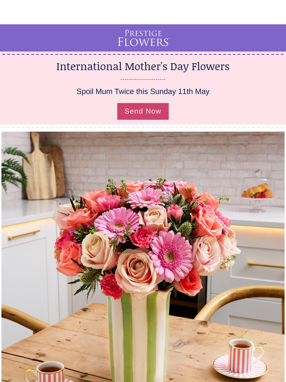 Spoil Mum on International Mother's Day!💐