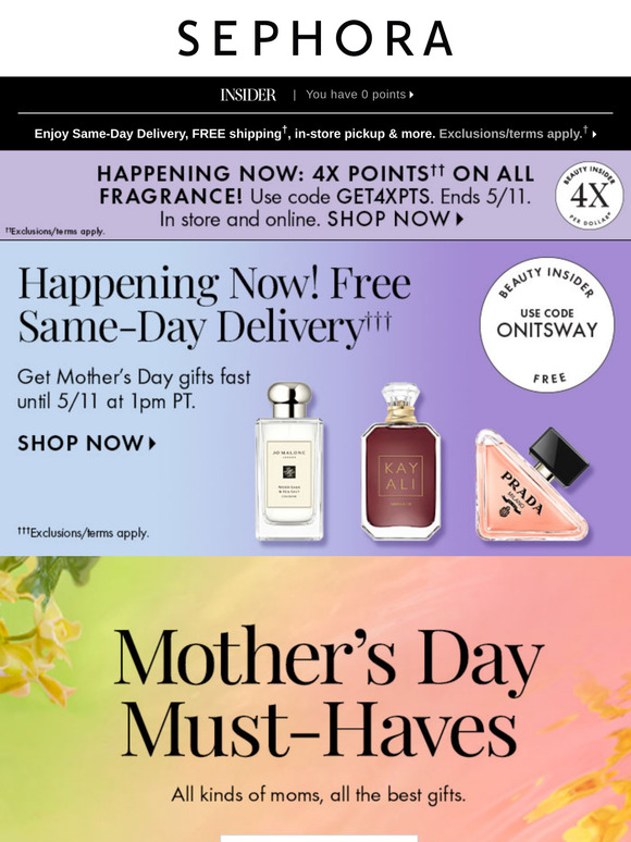 Fragrance gifts for every kind of mom