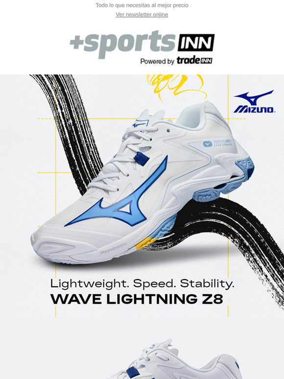 Mizuno Wave Lightning Z8: ligera, rápida, estable