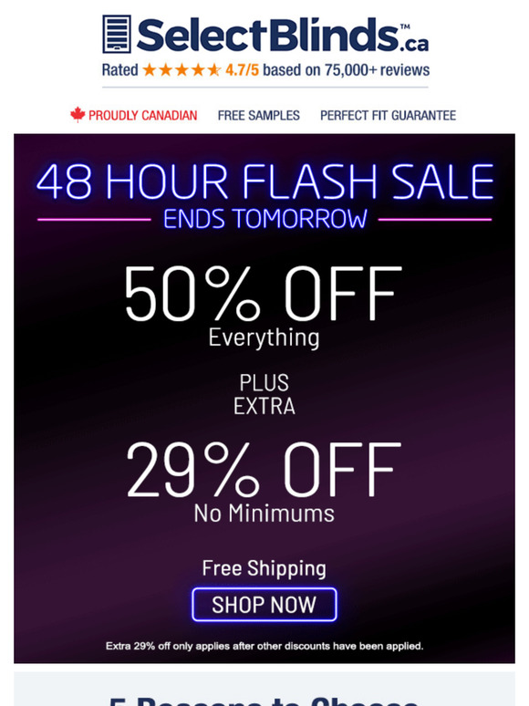 ⚡️ 48 Hour FLASH SALE Alert