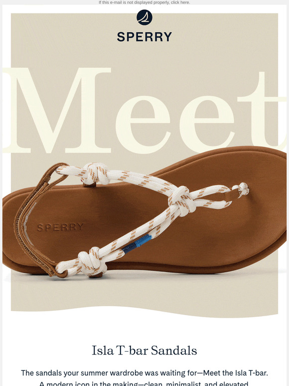 The must-have sandal of the season!