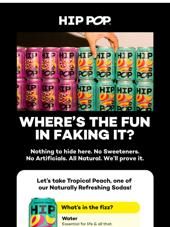 FAKE FIZZ LEAVING YOU FLAT?
