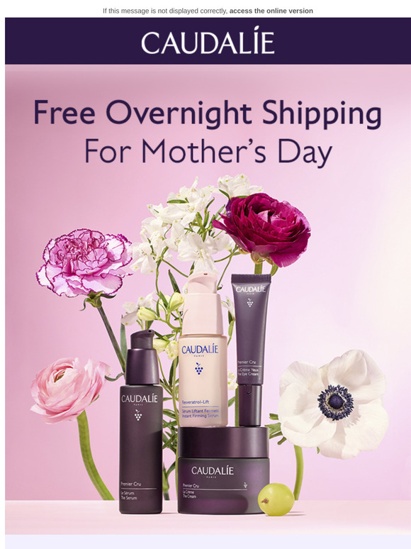 Free Overnight Shipping For Mother’s Day