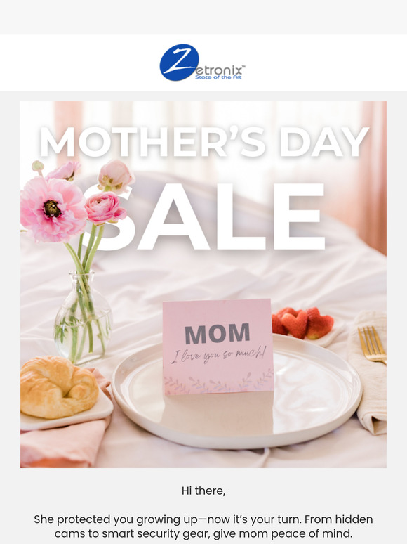 Mothers Day Sale is Live