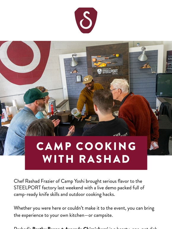 Rashad’s Recipe For Cooking In The Wild