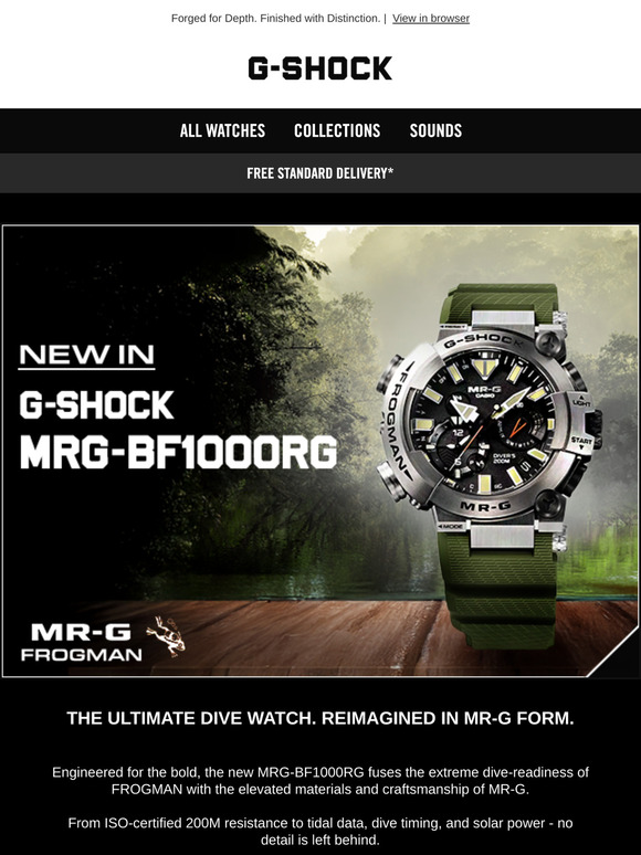 NEW: MRG-BF1000RG - Crafted for the Deep. Built to Endure