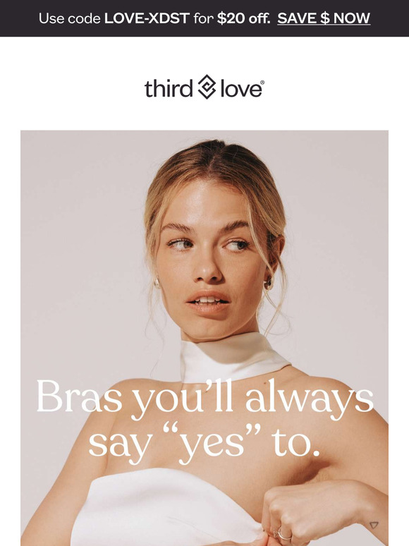 ThirdLove Email Newsletters Shop Sales, Discounts, and Coupon Codes