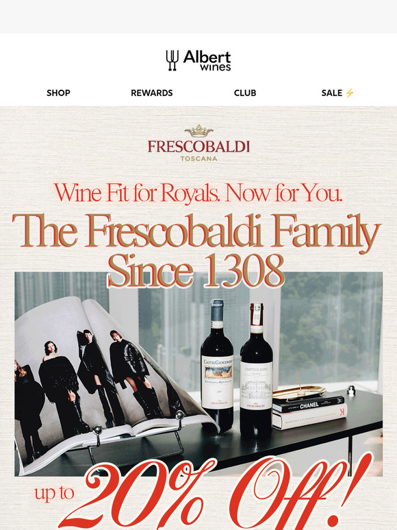 🍷 30 Generations. One Legacy. Frescobaldi