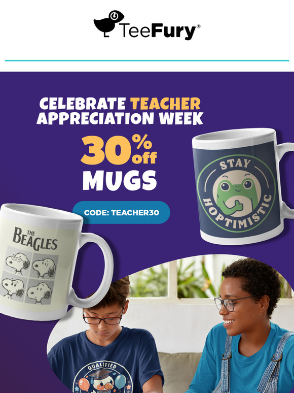 30% Off for Teacher's Day!