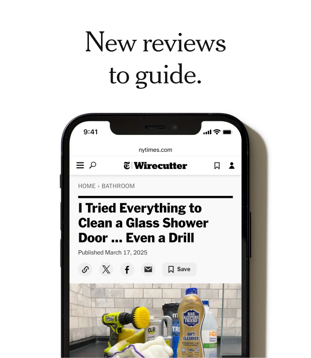 New reviews to guide.