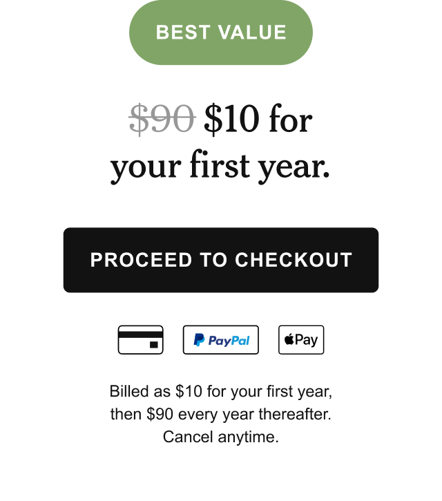 Proceed to Checkout