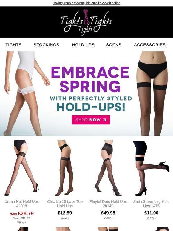 Embrace Spring with Perfectly Styled Hold-Ups!