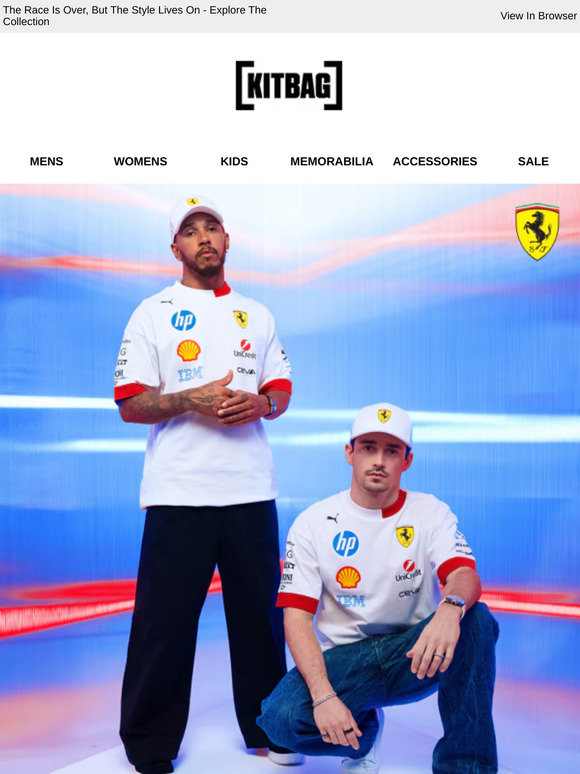 Scuderia Ferrari’s White Collection Shines Beyond The Miami Track