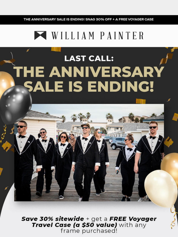 LAST CALL 🚨 The Anniversary Sale is ENDING!