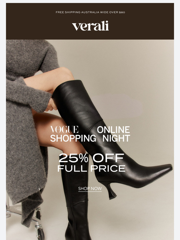 VOGUE ONLINE SHOPPING NIGHT