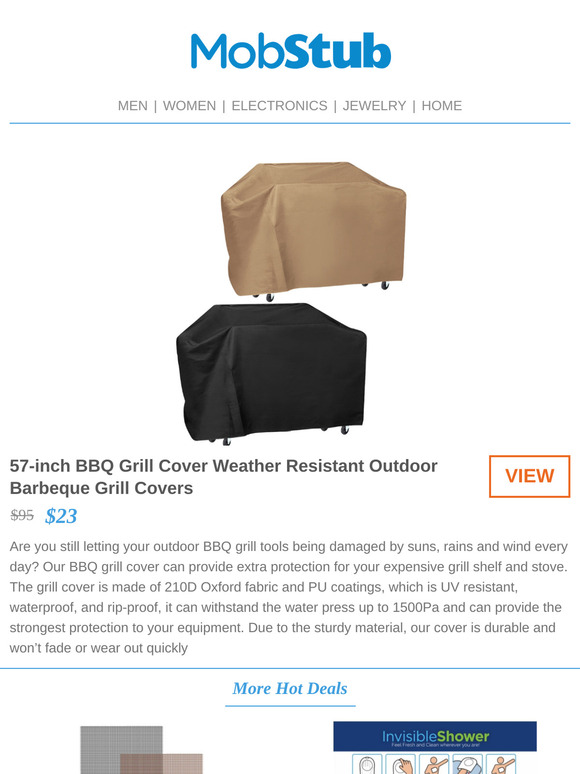 BBQ Grill Cover - $23