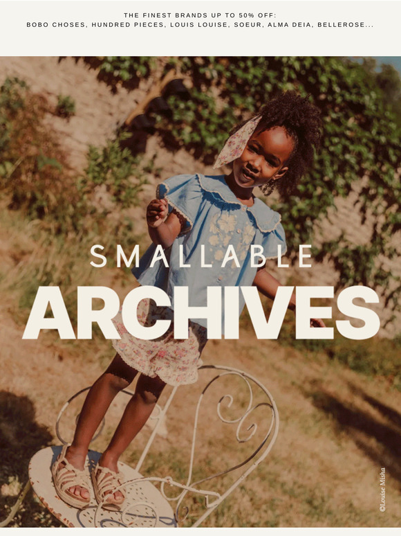 ARCHIVE SALE up to 50% off