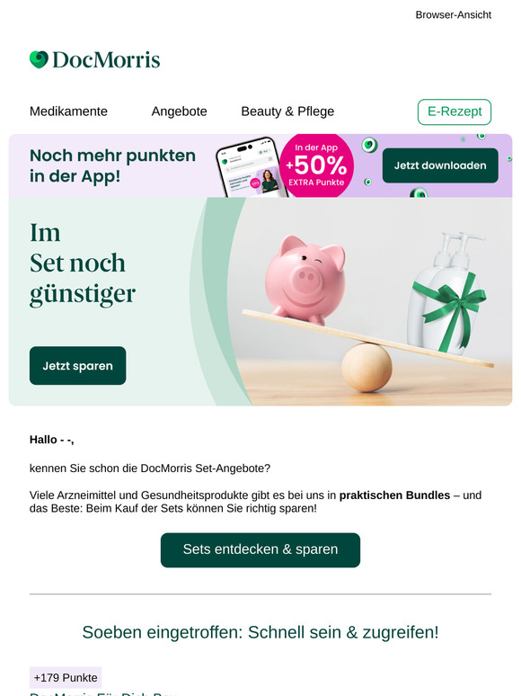 Mit günstigen Set-Angeboten durch den Frühling!