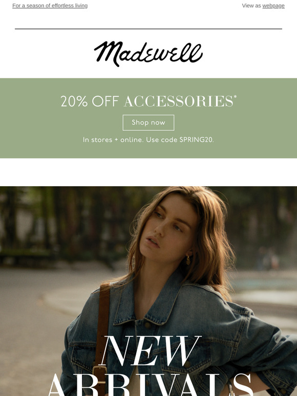 New summer arrivals