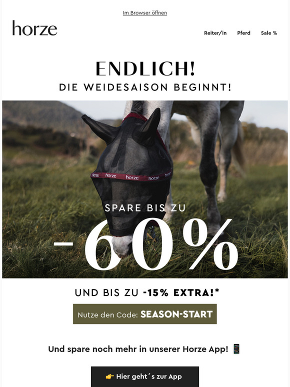 🌾 Deals für die Weide Saison! Bis zu -60% Rabatt! 💚