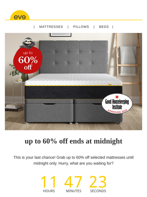 last chance to save up to 60% 💸