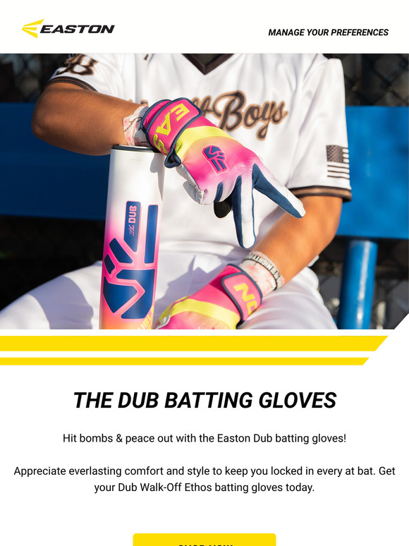 Peace Out With the Dub Batting Gloves