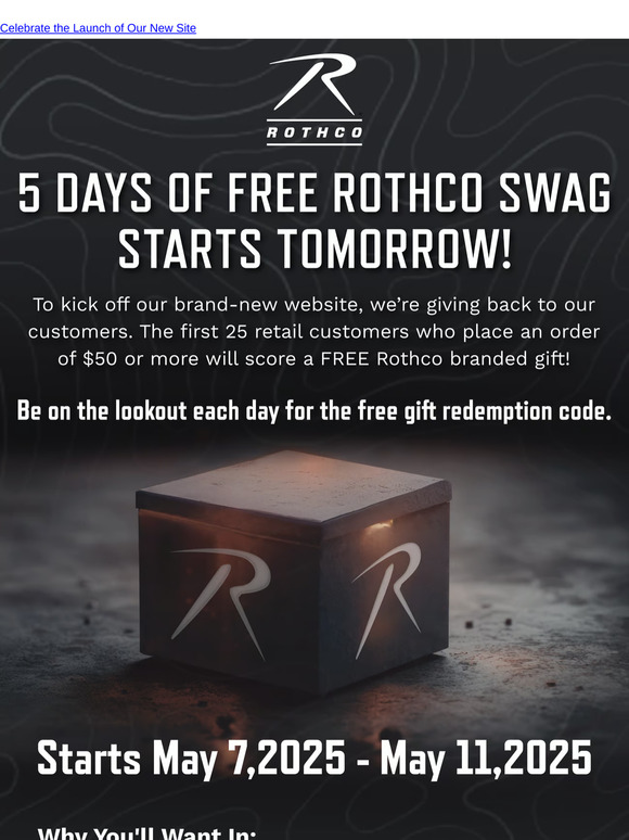 Starting Tomorrow: Score a Free Gift with Your Order
