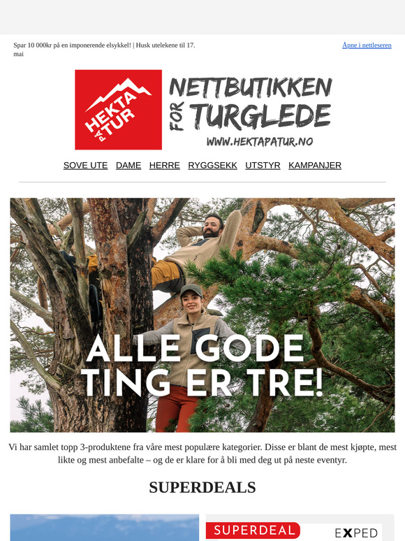 Alle gode ting er tre!
