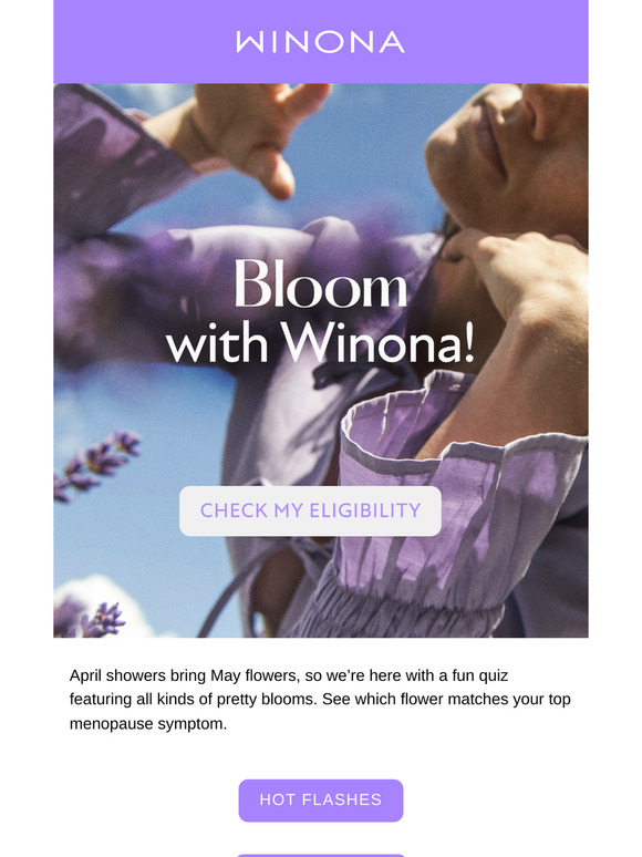 May flowers menopause quiz