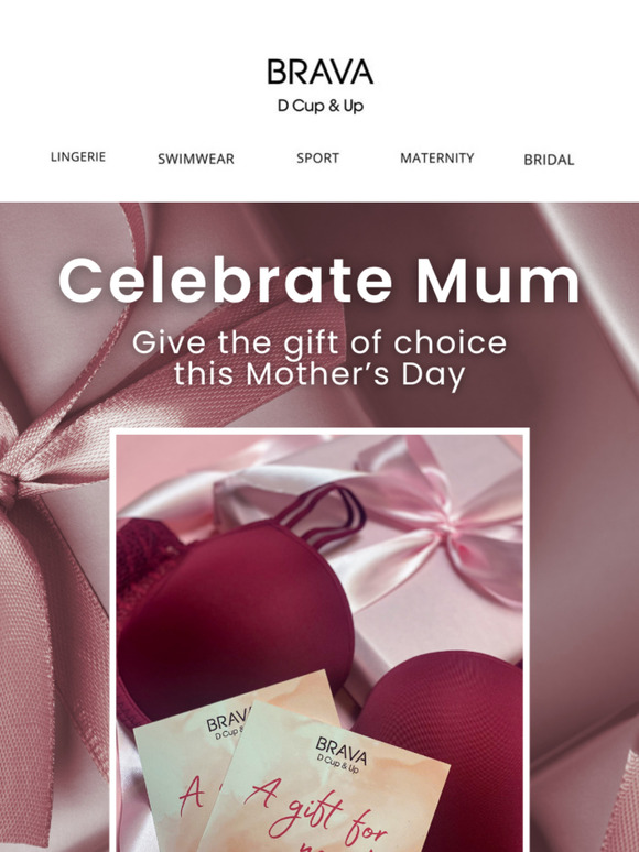 Celebrate Mum with 10% off Brava Gift Vouchers 💌