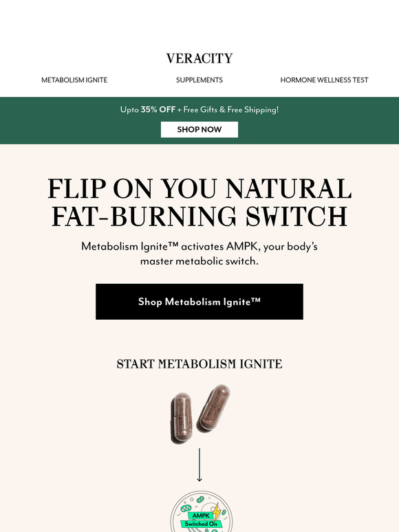 Flip the fat-burn switch on