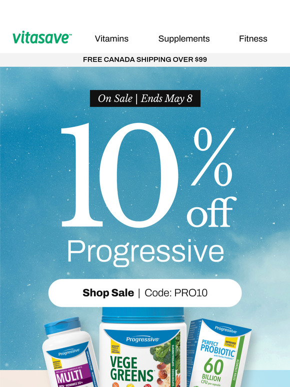 Save 10% on Progressive Essentials — Boost Your Wellness Today!