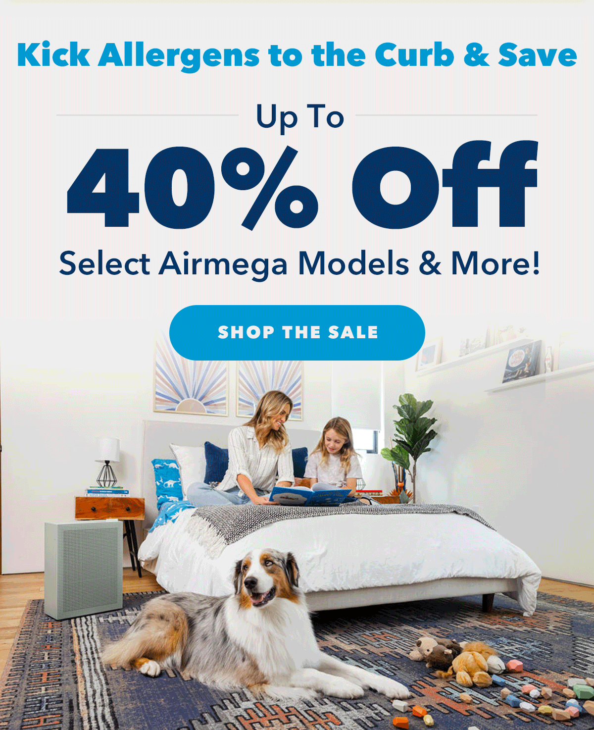 Kick Allergens to the Curb & Save Up To 40%