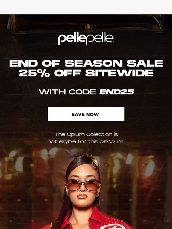 END OF SEASON SALE