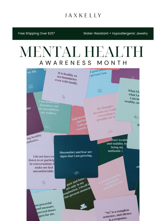 Celebrate Mental Health Month with Daily Affirmations