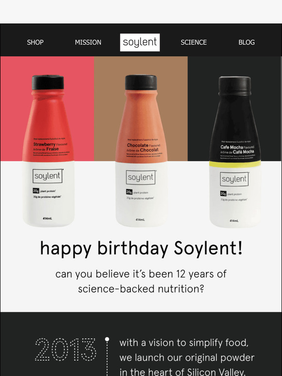 Soylent turns 12!