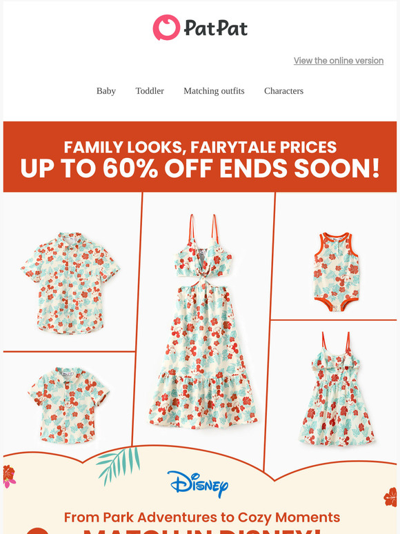 🏰 Adventure Starts Here – Disney Family Sets Up to 60% OFF!