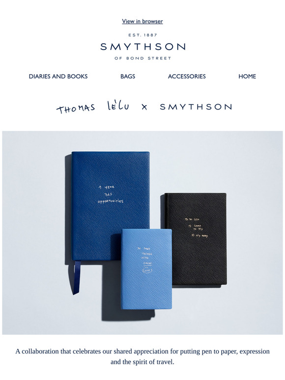 Smythson x Thomas Lélu