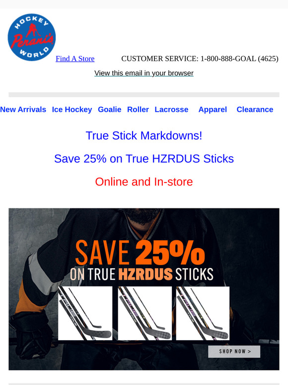 True Stick Markdowns!