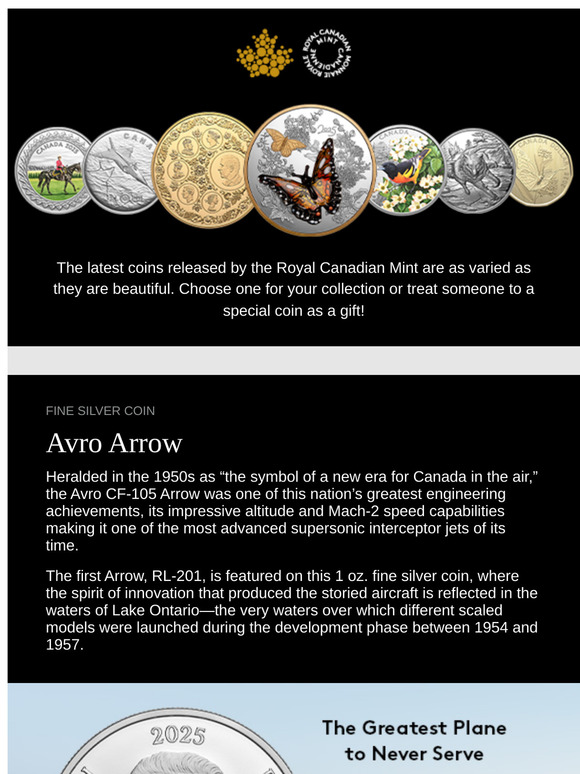 Our newest coins are here!
