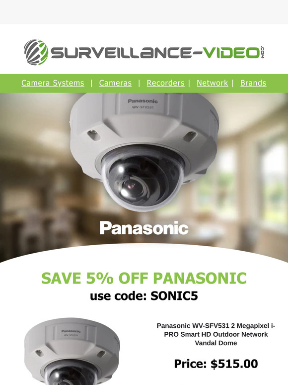 Shop Panasonic: Save 5% Today!
