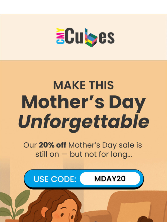 Don't forget: 20% OFF sitewide