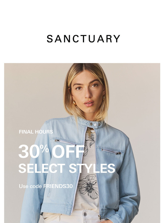 Final Hours: 30% Off Ends Tonight