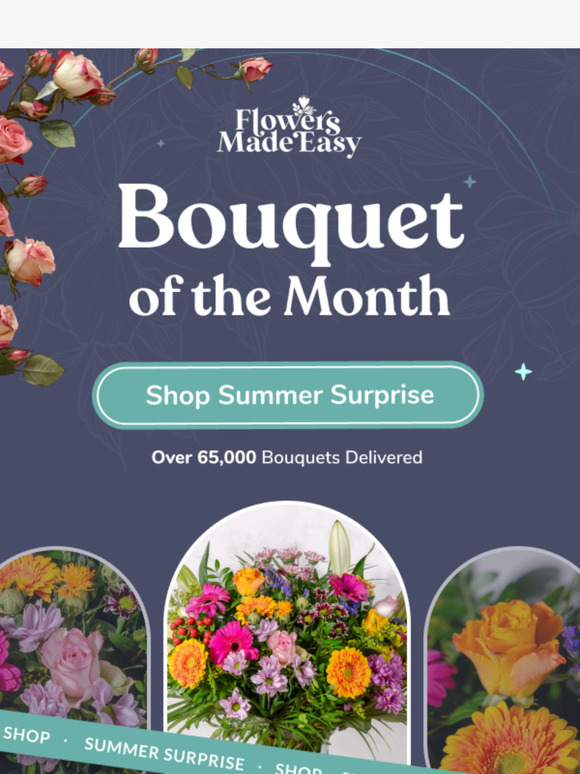 Bouquet of the Month 🌷☀️