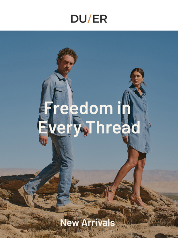 Freedom, Now in Denim Form
