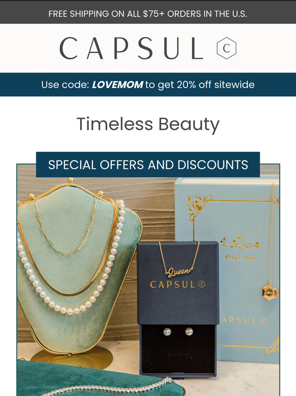 Meaningful Jewelry, Unmissable Savings
