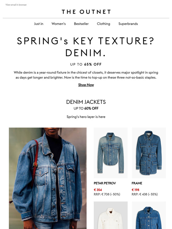 The 3 not-so-basic denim looks you'll wear all season