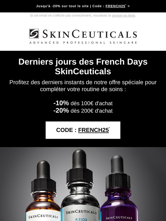 Les French Days sont bientôt terminés