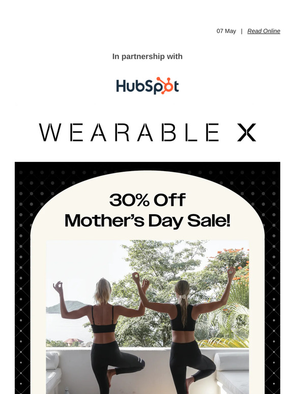30% OFF MOTHER'S DAY SALE!