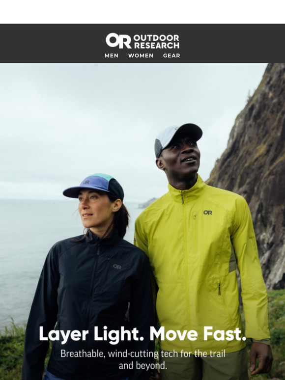 Layer Light. Move Fast. 🏃